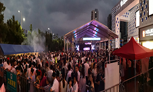 居然之家安徽分公司六安店8月搞事，首屆萬人電音狂歡節(jié)圓滿舉行！